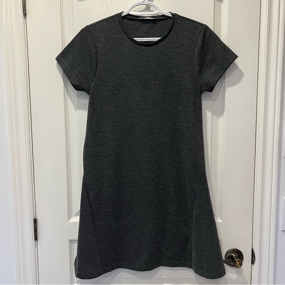 Zara grey t-shirt dress